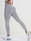 tanie Legginsy i legginsy do jogi-Bezszwowe legginsy dla kobiet Scrunch Butt High dla kobiet Rajstopy do ćwiczeń na siłownię Taliowany bezszwowy, dopasowany krój