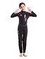 cheap Wetsuits &amp; Diving Suits-ZCCO Boys Girls&#039; Full Wetsuit 2.5mm SCR Neoprene Diving Suit Thermal Warm UPF50+ Quick Dry High Elasticity Back Zip - Swimming Diving Surfing Scuba Patchwork Spring Summer Autumn / Fall / Kids