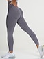 billige Yoga Leggings &amp; Tights-sømløse leggings for kvinner crunch rumpe høy for kvinner fitness gym treningstights med midje sømløs slim passform