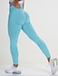voordelige Yoga leggings en panty&#039;s-naadloze leggings voor dames scrunch butt high voor dames fitness gym workout panty getailleerde naadloze slim fit
