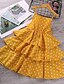 cheap Girls&#039; Dresses-Kids Little Dress Girls&#039; Polka Dot Sundress Print White Black Yellow Sleeveless Basic Cute Dresses Regular Fit 3-12 Years