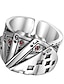preiswerte Ringe-1 Stück Einstellbarer Ring For Herren Damen Strasse Verabredung Aleación Poker