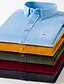 cheap Flannel Shirts-Men&#039;s Shirt Flannel Shirt Corduroy Shirt Solid Colored Collar Turndown Green Blue Gray Yellow Wine Long Sleeve Casual Daily Button-Down Tops Cotton Business Simple