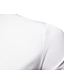 رخيصةأون قمصان سهرة للرجال-رجالي قميص قميص حفلة موسيقية قميص الشيف أسود أبيض نبيذ كم طويل لون سادة قبة فضفاض مناسب للبس اليومي ملابس