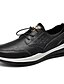 cheap Men&#039;s Athletic Shoes-Men&#039;s Trainers Athletic Shoes Daily Leather Breathable Gray Black Spring Summer