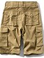 economico Classico-Per uomo Pantaloncini Tattici Pantaloncini cargo Pantaloncini mimetici Mimetico Ripstop Traspirante Sport &amp; Outdoor Militare Giallo Verde militare