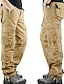 cheap Hiking Trousers &amp; Shorts-Men&#039;s Military Work Pants Hiking Cargo Pants Tactical Pants 8 Pockets Outdoor Ripstop Quick Dry Multi Pockets Breathable Cotton Combat Pants / Trousers Bottoms Army Green Black Blue Khaki