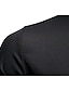 tanie męskie smokingowe koszule-Męskie Koszula Koszula na studniówkę koszula szefa kuchni Czarny Biały Wino Długi rękaw Solidne kolory Kołnierz Casual Codzienny Odzież
