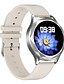cheap Smartwatch-DT68 Smart Watch 1.09 inch Smartwatch Fitness Running Watch Bluetooth Stopwatch Pedometer Call Reminder Activity Tracker Sleep Tracker Compatible with Android iOS IP 67 Women Heart Rate Monitor Blood