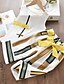 cheap Girls&#039; Clothing Sets-Kids Girls&#039; Clothing Set Sleeveless 2 Pieces White Print Striped Daily Wear Cotton Regular Active