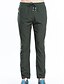 preiswerte Unterteile-Herren Wanderhosen Sommer Außen Komfort Multi-Pocket Rasche Trocknung Leicht Elasthan Elastan Elastischer Bund Kordelzug Tasche mit Reißverschluss Hosen / Regenhose Unten Armeegrün Grau Khaki Schwarz