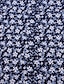 cheap Print Dresses-Women‘s Casual Dress Swing Dress Midi Dress Navy Blue Short Sleeve Floral Flower Spring Summer Crew Neck Vintage Style 2023 S M L XL