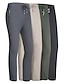 preiswerte Unterteile-Herren Wanderhosen Sommer Außen Komfort Multi-Pocket Rasche Trocknung Leicht Elasthan Elastan Elastischer Bund Kordelzug Tasche mit Reißverschluss Hosen / Regenhose Unten Armeegrün Grau Khaki Schwarz