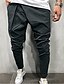 cheap Sweatpants-Stay Cation Men‘s Exaggerated Daily wfh Sweatpants Pants - Solid Colored Black Army Green Dark Gray M L XL