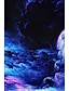 baratos moletons e moletons 3d para meninos-Infantil Para Meninos Moleton &amp; Blusa de Frio Pullover Manga Longa Impressão 3D Galáxia céu Camadas Tingidas Unisexo Roxo Vermelho Verde Crianças Blusas Activo Básico 2-12 anos