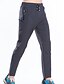 preiswerte Unterteile-Herren Wanderhosen Sommer Außen Komfort Multi-Pocket Rasche Trocknung Leicht Elasthan Elastan Elastischer Bund Kordelzug Tasche mit Reißverschluss Hosen / Regenhose Unten Armeegrün Grau Khaki Schwarz
