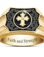 preiswerte Ringe-1 Stück Ring For Herren Damen Täglich Verabredung Aleación Klassisch Kreuz