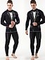 cheap Wetsuits &amp; Diving Suits-Men&#039;s Tuxedo Wetsuit 3mm SCR Neoprene Diving Suit Thermal Warm UPF50+ High Elasticity Long Sleeve Full Body Back Zip - Swimming Diving Surfing Snorkeling Scuba