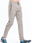 preiswerte Unterteile-Herren Wanderhosen Sommer Außen Komfort Multi-Pocket Rasche Trocknung Leicht Elasthan Elastan Elastischer Bund Kordelzug Tasche mit Reißverschluss Hosen / Regenhose Unten Armeegrün Grau Khaki Schwarz