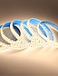 abordables Bandes Lumineuses LED-bande led 2835 1200leds haute luminosité blanc chaud blanc naturel flexible led corde ruban ruban lampe 5m dc 12v
