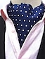 olcso Nyakkendők és csokornyakkendők-Férfi Nyakkendők Selyem nyaksál Ascot nyaksál Munkahelyi Csíkos