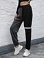 preiswerte Damenmode-Patchwork-Jogginghose für Damen in voller Länge Nähte Farbe Freizeitkleidung Basics