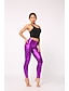 cheap Leggings-Women&#039;s Tights Leggings PU Faux Leather High Elasticity Mid Waist Sporty Party Causal Sapphire Scarlet One-Size Fall &amp; Winter