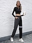 preiswerte Damenmode-Patchwork-Jogginghose für Damen in voller Länge Nähte Farbe Freizeitkleidung Basics