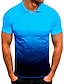 preiswerte Herrengolfkleidung-Herren Gelb Armeegrün Blau Kurzarm Sonnenschutz Atmungsaktiv Leichtgewichtig T-Shirt Shirt Slim Fit Farbverlauf Golfkleidung, Kleidung, Outfits, Kleidung