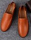 cheap Men&#039;s Slip-ons &amp; Loafers-Men&#039;s Loafers &amp; Slip-Ons Leather Shoes Comfort Loafers Summer Loafers Business Casual Classic Daily Party &amp; Evening Walking Shoes Nappa Leather Cowhide Breathable Handmade Non-slipping Booties