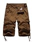 cheap Cargo Pants-Men&#039;s Chinos Tactical Cargo Multiple Pockets Cargo Athleisure Casual Daily Inelastic Outdoor Sports Solid Color Mid Waist ArmyGreen turmeric Black 30 32 34