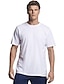 cheap Men&#039;s Clothing-Men&#039;s Solid Color T-Shirt 100% Cotton Soft Comfortable Classic Tee Simple Male Summer T-Shirt