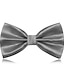 abordables Corbata y pajaritas de hombre-Corbatas de lazo clásicas para hombre en esmoquin sólido formal pajarita de trabajo de fiesta de boda - a cuadros