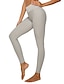 abordables Leggings et collants de yoga-legging femme pantalon d&#039;entraînement plissées Lifting des fesses plissées Collants Pantalon de yoga Contrôle du Ventre Lifting des fesses Étirement à 4 voies Mode Spandex Aptitude Exercice Physique