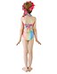 cheap Swimwear-Kids Girls&#039; Three Piece Patchwork Active Sequins Bathing Suits 4-13 Years Summer Rainbow