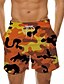 cheap Men&#039;s Bottoms-Men&#039;s Swimwear Board Shorts Swimsuit Drawstring Camo Purple Grey Orange Red Swimwear Bathing Suits Casual / Summer / Beach