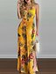 cheap Women&#039;s Clothing-women&#039;s jumpsuit summer new digital printing colorful slit jumpsuit women