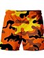cheap Men&#039;s Bottoms-Men&#039;s Swimwear Board Shorts Swimsuit Drawstring Camo Purple Grey Orange Red Swimwear Bathing Suits Casual / Summer / Beach