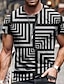 ieftine tricou 3d pentru bărbați-Bărbați Tricou Tricouri tricou învechit Grafic Stil Nautic A B C D E Tipărire 3D Mărime Plus Casual Zilnic Manșon scurt Îmbrăcăminte Epocă Designer De Bază Croi Slim