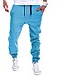 cheap Sweatpants-Men&#039;s Basic Essential Straight Sweatpants Full Length Pants Sport Casual Micro-elastic Solid Colored Cotton Baby blue Navy Black Gray Khaki M L XL XXL 3XL / Fall / Spring