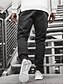 cheap Cargo Pants-Men&#039;s Cargo Pants Joggers Slacks Trousers Casual Pants Zipper Pocket Multi Pocket Solid Colored Comfort Breathable Daily Streetwear Fashion Stylish Wine Khaki