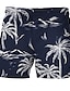 cheap Men&#039;s Swimwear &amp; Beach Shorts-Men&#039;s Swim Trunks Swim Shorts Board Shorts Swimwear Drawstring Elastic Drawstring Design Swimsuit Comfort Breathable Quick Dry Beach Graphic Prints Coconut Tree Designer Casual / Sporty Big and Tall