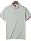cheap Classic Polo-Men&#039;s Golf Shirt Tennis Shirt Solid Colored Collar Navy White Black Fuchsia Grey Short Sleeve Plus Size Daily Going out Slim Tops / Spring