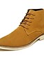 cheap Men&#039;s Boots-Men&#039;s Boots Casual Daily Walking Shoes PU Black Yellow Blue Winter