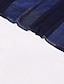 billiga Maxiklänningar-Dam Swingklänning Maxiklänning Khaki grön Mörkblå Rubinrött 3/4 ärm Färgblock Mönster Vår Sommar Rund hals Ledigt Vintage Ledig 2022 S M L XL XXL 3XL 4XL 5XL