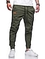 cheap Cargo Pants-Men&#039;s Joggers Pants Trousers Elastic Waistband Drawstring Stylish Simple Solid Color Mid Waist ArmyGreen Black Yellow S M L