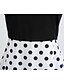 cheap Vintage Dresses-Women&#039;s A Line Dress Midi Dress White Sleeveless Polka Dot Bow Print Spring Summer Round Neck Vintage Streetwear Party Slim 2022 S M L XL XXL