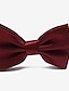 billige Tilbehør til herrer-aktive slips til mænd ensfarvet sort rød 2024