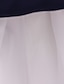 baratos Vestidos-Infantil Para Meninas Vestido Cor Sólida Sem Manga Festa Festa de aniversário Laço Estilo bonito Poliéster Altura dos Joelhos Todas as Estações 4-12 anos Branco Rosa Vinho