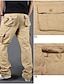 cheap Cargo Pants-Men&#039;s Cargo Pants Trousers Pocket Multiple Pockets Casual Inelastic Comfort Breathable Moisture Wicking Solid Color Gray Green Grass Green Khaki 29 30 31